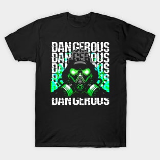 mask paint dangerous T-Shirt